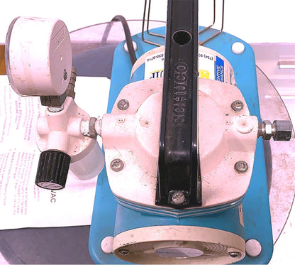 SCHUCO-VAC 130 MEDICAL ASPIRATOR OIL LESS ASPIRATION PUMP FREE SHIP WATCH VIDEO