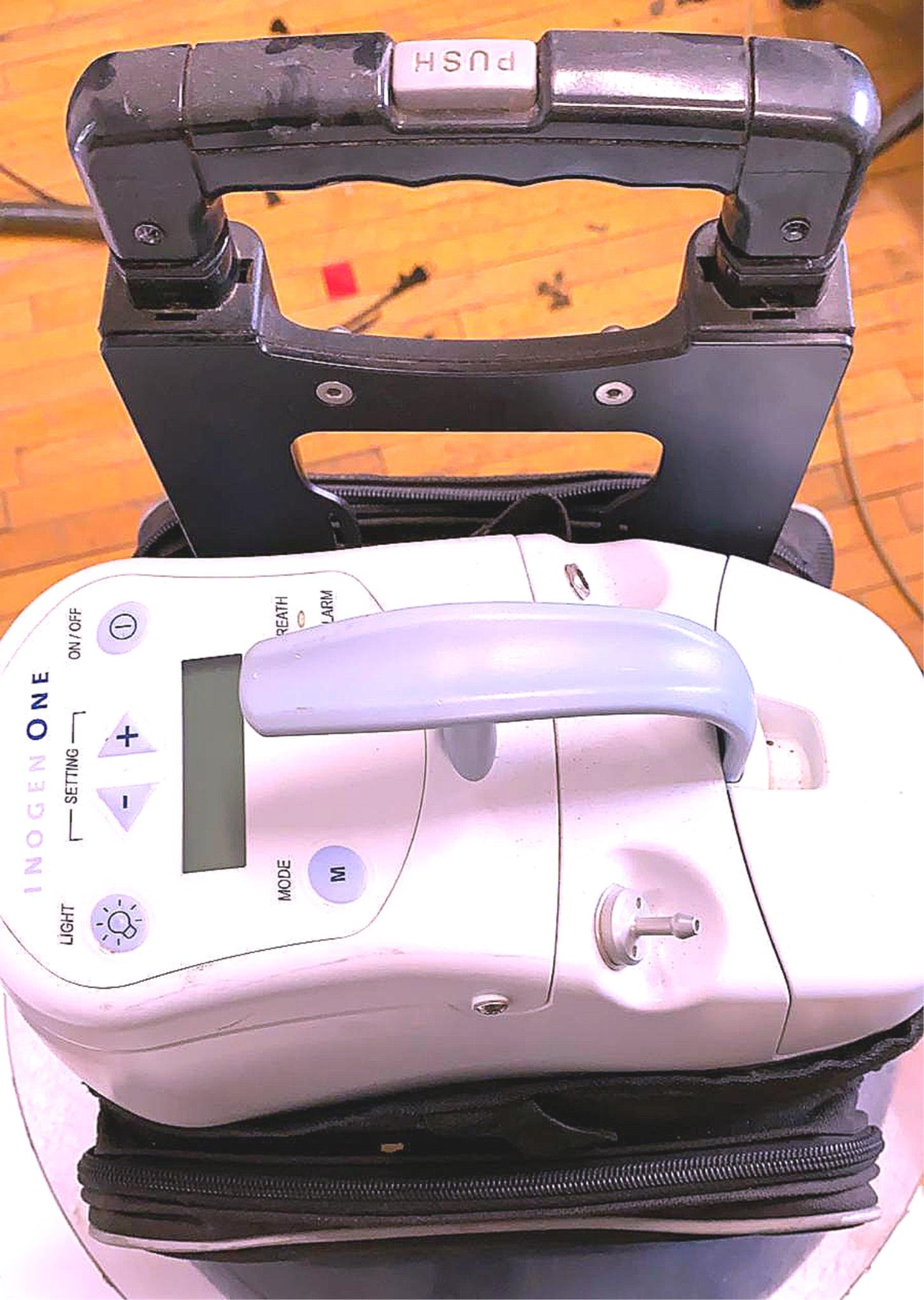 INOGEN ONE PORTABLE OXYGEN MEDICAL CONCENTRATOR & CART FREE SHIPPING WATCH VIDEO