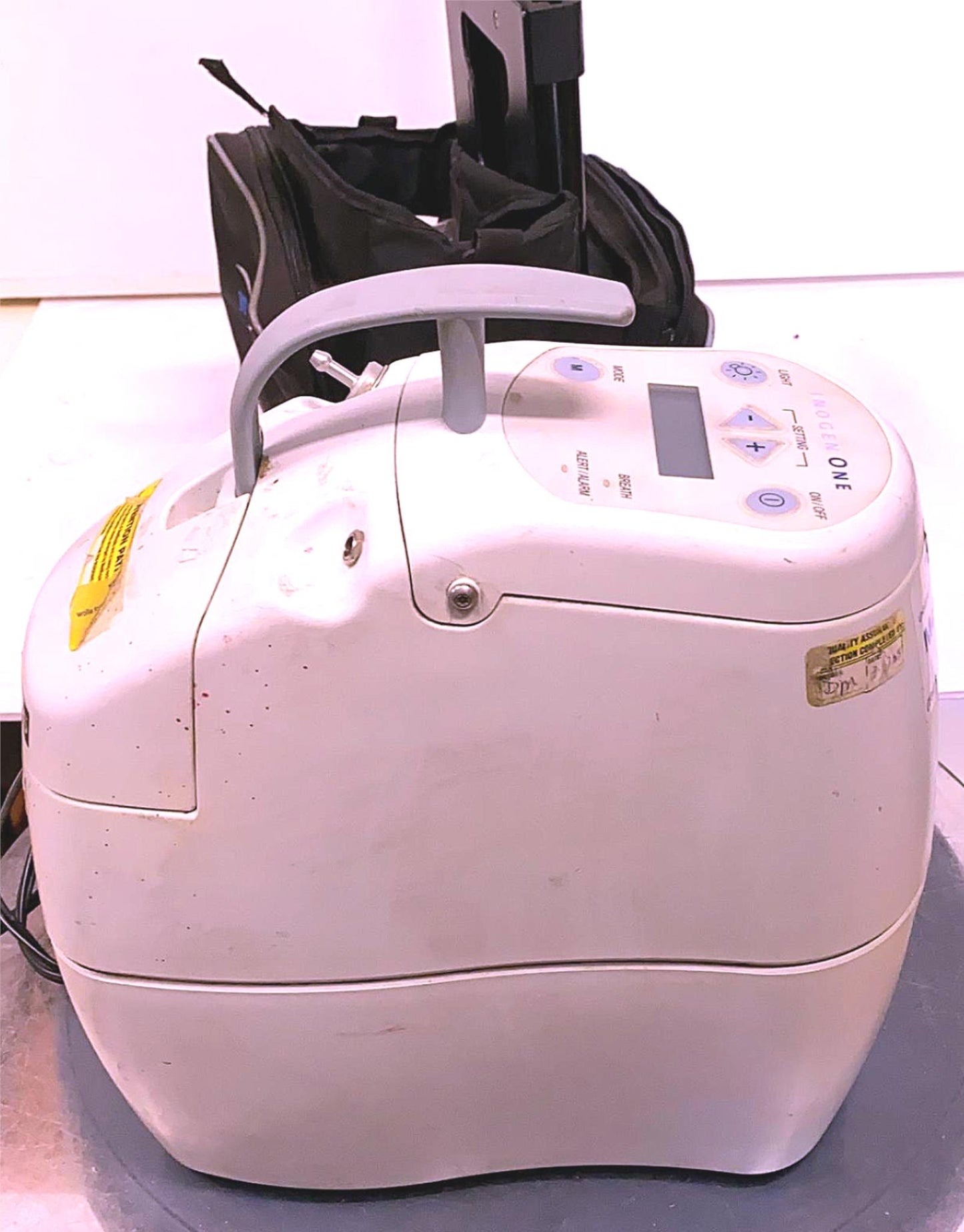 INOGEN FIRST GENERATION PORTABLE OXYGEN & CART FREE SHIPPING WATCH VIDEO