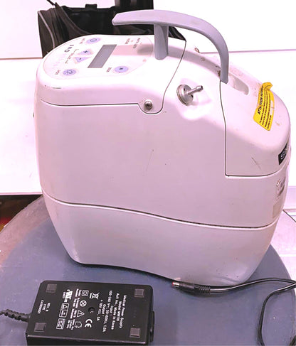 INOGEN FIRST GENERATION PORTABLE OXYGEN & CART FREE SHIPPING WATCH VIDEO