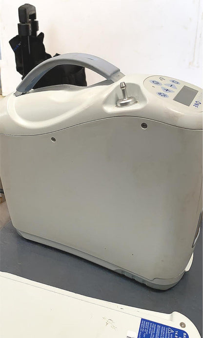 RARE INOGEN ONE G2 PORTABLE MEDICAL OXYGEN CONCENTRATOR 2BATTERY CART WATCHVIDEO