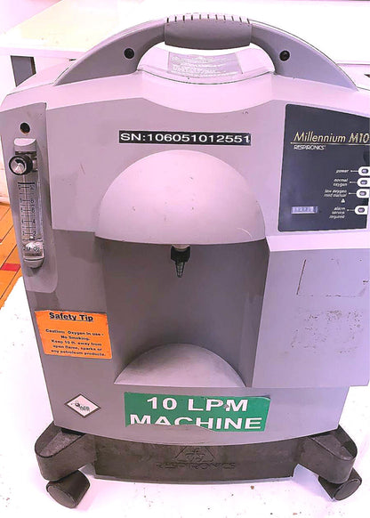 RESPIRONICS M10605 MILLENIUM M10 OXYGEN MEDICAL CONCENTRATOR WATCHVIDEO FREESHIP
