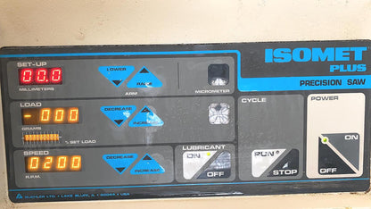 BUEHLER ISOMET PLUS THIN SECTIONING SAW CAT 11-2280-160 WATCH VIDEO FREE SHIP