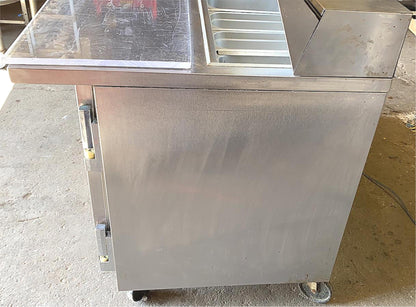 BEVERAGE-AIR 2 DOOR BKV SP60-16C SANDWICH PIZZA PREP TABLE FREE SHIP WATCH VIDEO