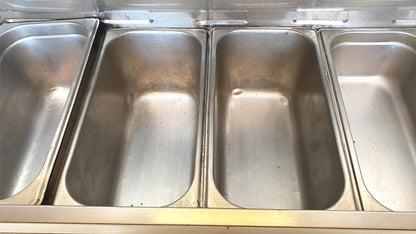 BEVERAGE-AIR 2 DOOR BKV SP60-16C SANDWICH PIZZA PREP TABLE FREE SHIP WATCH VIDEO