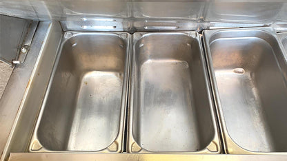 BEVERAGE-AIR 2 DOOR BKV SP60-16C SANDWICH PIZZA PREP TABLE FREE SHIP WATCH VIDEO