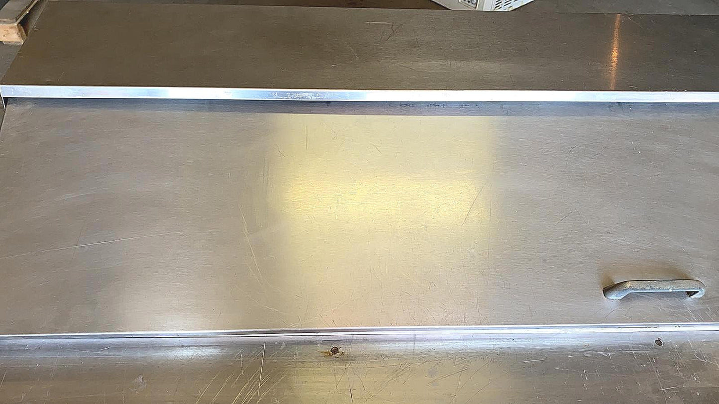 BEVERAGE-AIR 2 DOOR BKV SP60-16C SANDWICH PIZZA PREP TABLE FREE SHIP WATCH VIDEO