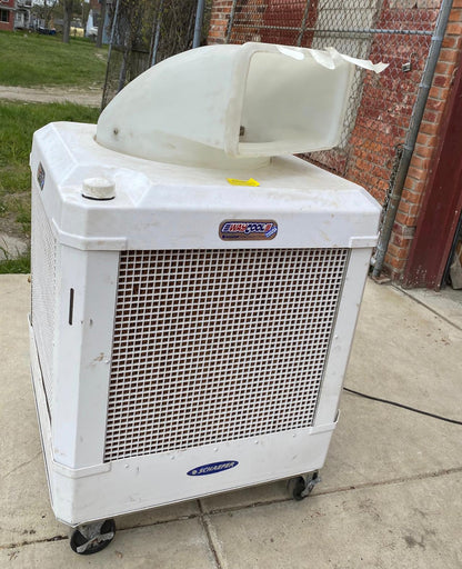 SCHAEFER WAYCOOL PORTABLE EVAPORATIVE COOLER ON WHEELS - WATCH VIDEO FREE SHIP