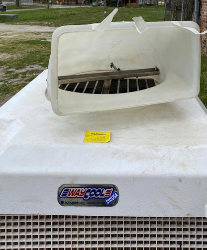 SCHAEFER WAYCOOL PORTABLE EVAPORATIVE COOLER ON WHEELS - WATCH VIDEO FREE SHIP