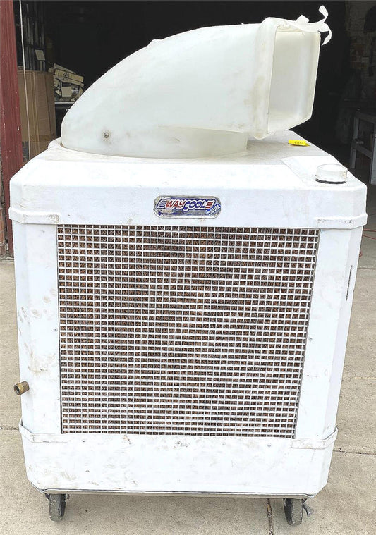 SCHAEFER WAYCOOL PORTABLE EVAPORATIVE COOLER ON WHEELS - WATCH VIDEO FREE SHIP