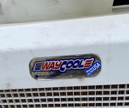 SCHAEFER WAYCOOL PORTABLE EVAPORATIVE COOLER ON WHEELS - WATCH VIDEO FREE SHIP