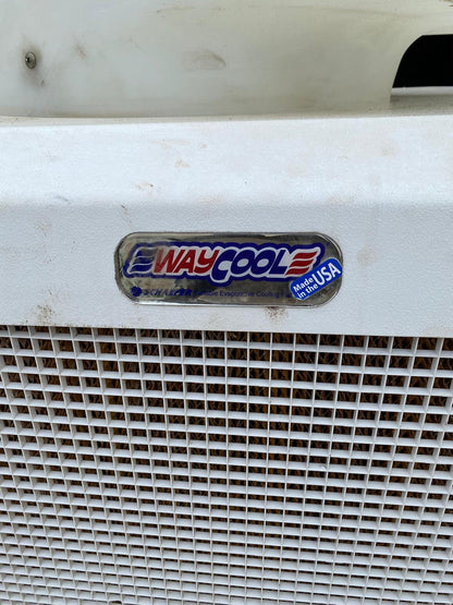 SCHAEFER WAYCOOL PORTABLE EVAPORATIVE COOLER ON WHEELS - WATCH VIDEO FREE SHIP