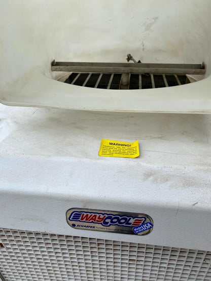 SCHAEFER WAYCOOL PORTABLE EVAPORATIVE COOLER ON WHEELS - WATCH VIDEO FREE SHIP