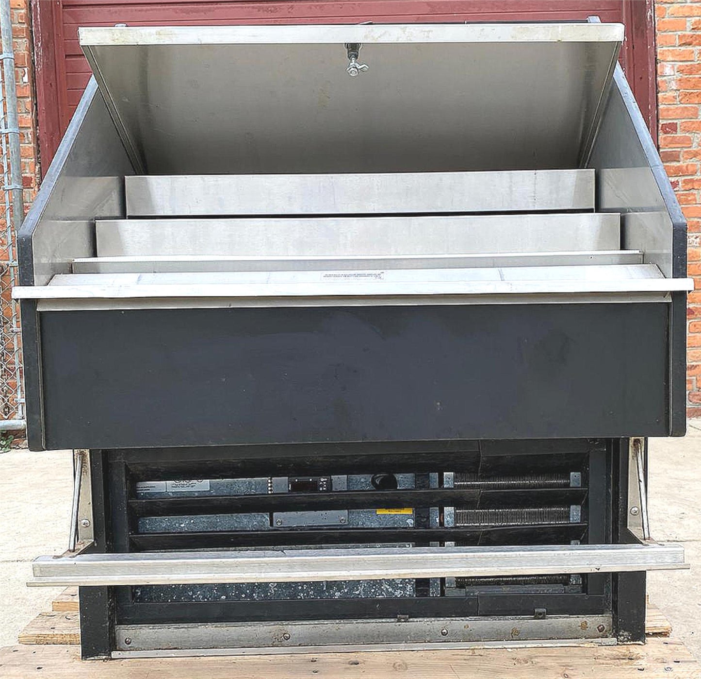 RANDELL SSAC GRAB-N-GO REFRIG SELF SERVICE AIR CURTAIN MERCHANDISER OPEN DISPLAY