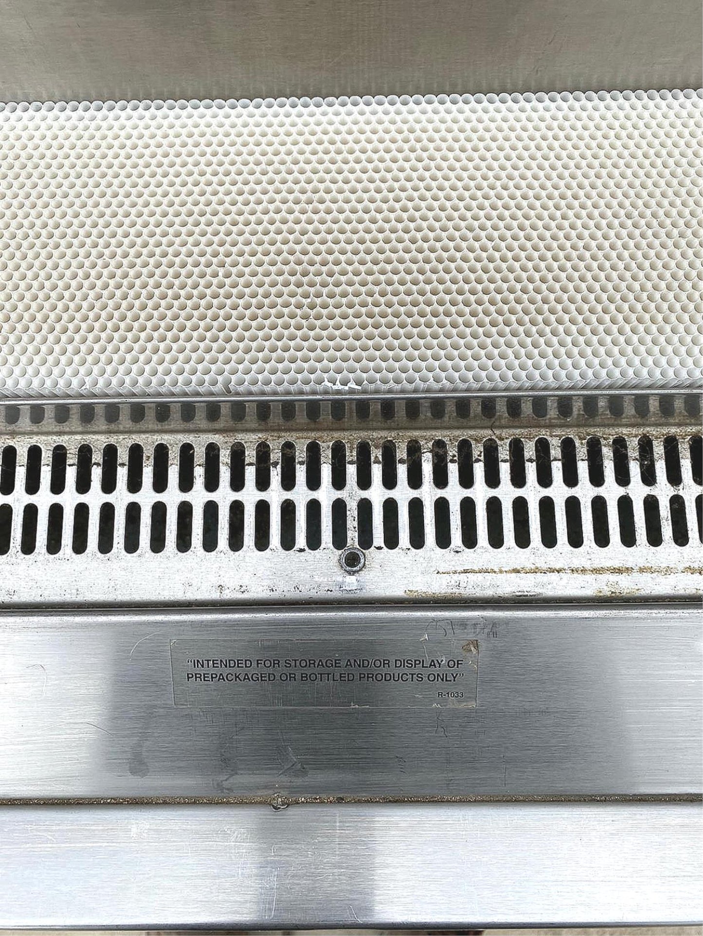 RANDELL SSAC GRAB-N-GO REFRIG SELF SERVICE AIR CURTAIN MERCHANDISER OPEN DISPLAY