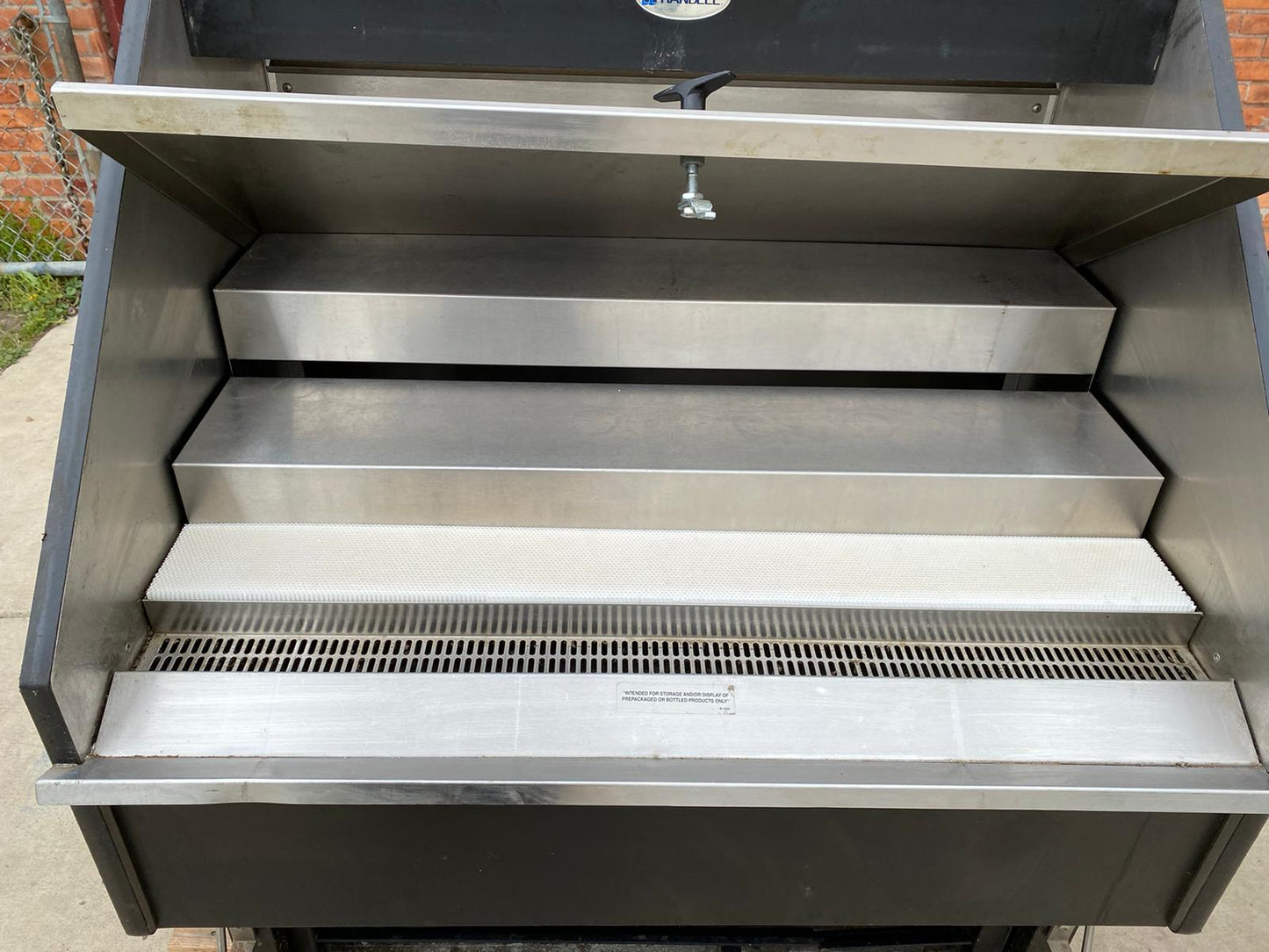 RANDELL SSAC GRAB-N-GO REFRIG SELF SERVICE AIR CURTAIN MERCHANDISER OPEN DISPLAY