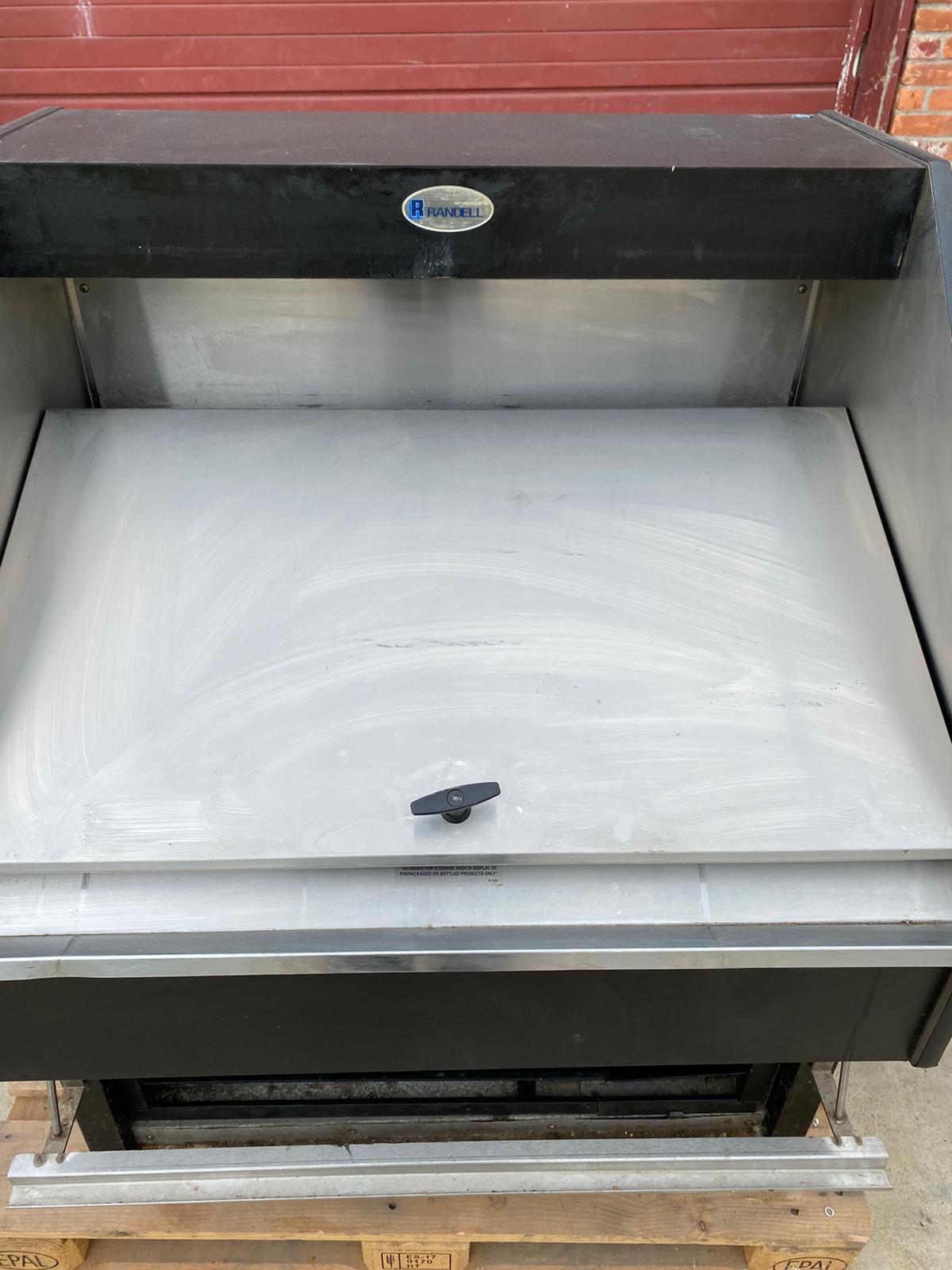 RANDELL SSAC GRAB-N-GO REFRIG SELF SERVICE AIR CURTAIN MERCHANDISER OPEN DISPLAY