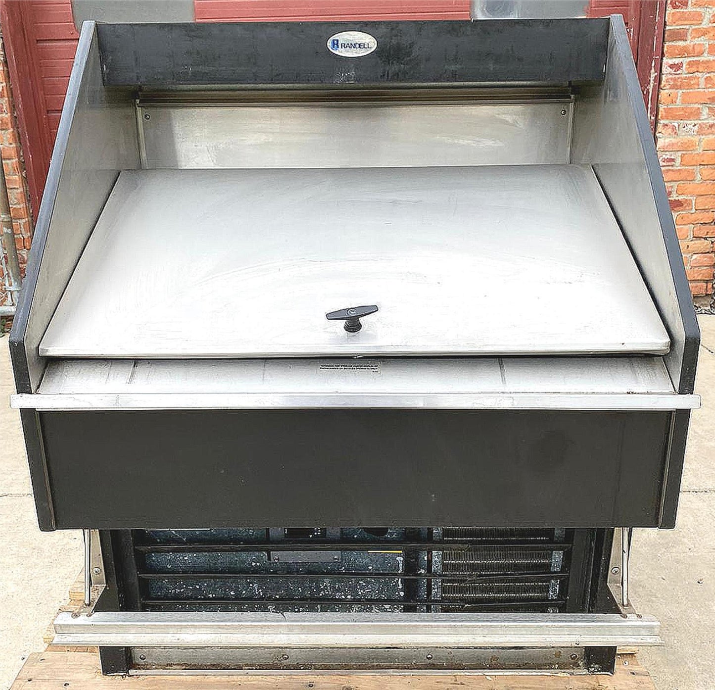 RANDELL SSAC GRAB-N-GO REFRIG SELF SERVICE AIR CURTAIN MERCHANDISER OPEN DISPLAY