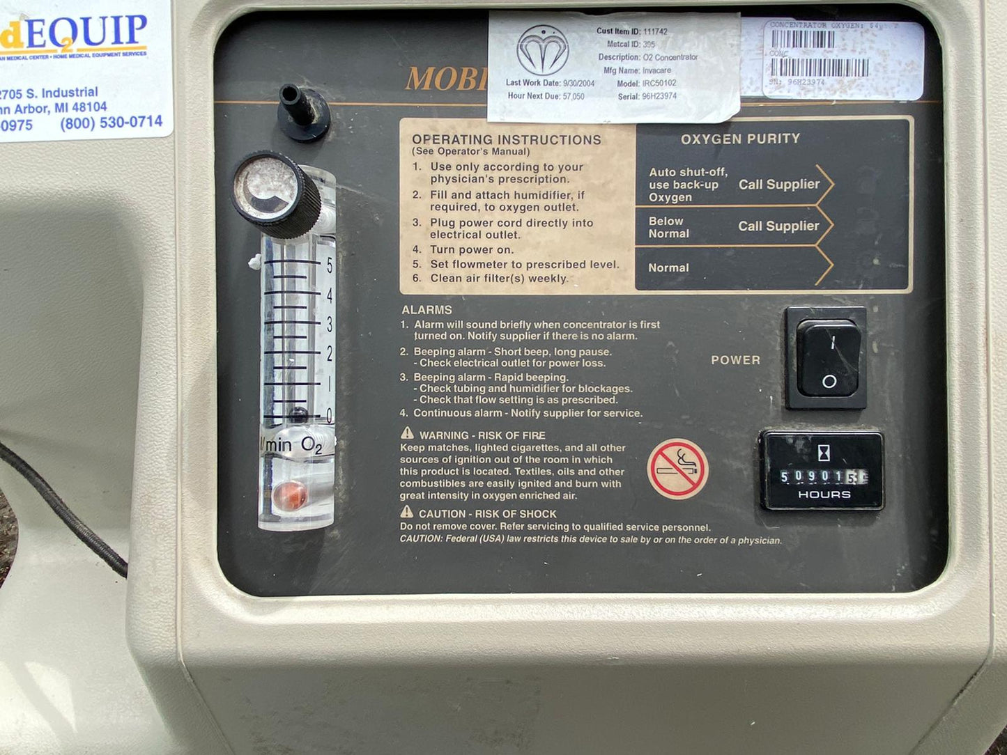 Portable Home Air Concentrator O2 Making Machine Hyperbaric FREESHIP WATCH VIDEO