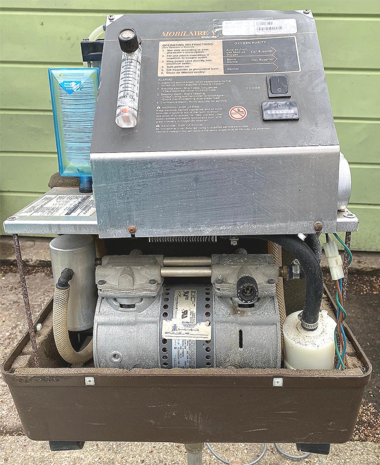 Portable Home Air Concentrator O2 Making Machine Hyperbaric FREESHIP WATCH VIDEO