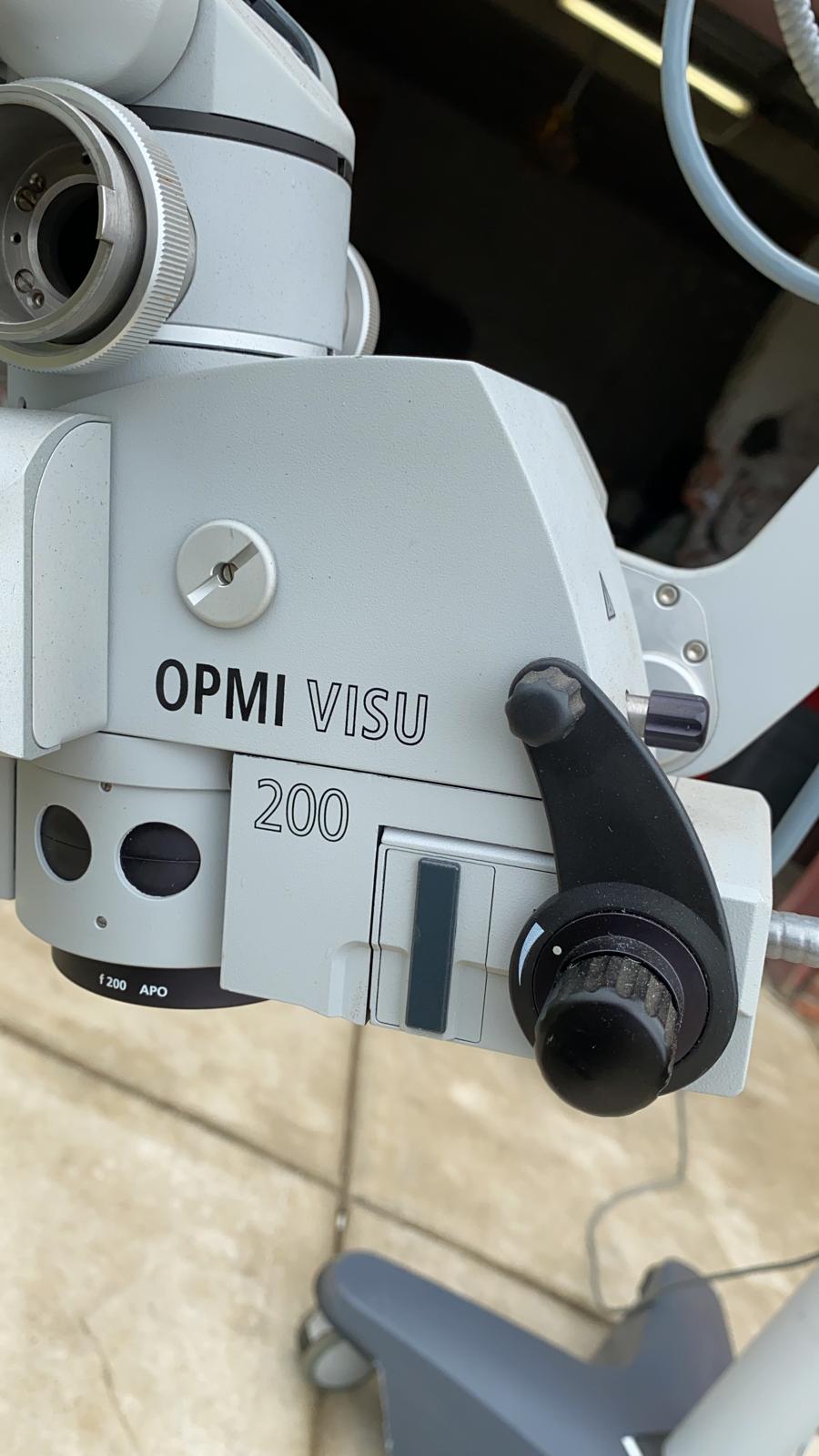 ZEISS UNIVERSAL S8 OPHTHALMOLOGIC MICROSCOPE STAND OPMI MD FOOT REMOTE FREE SHIP