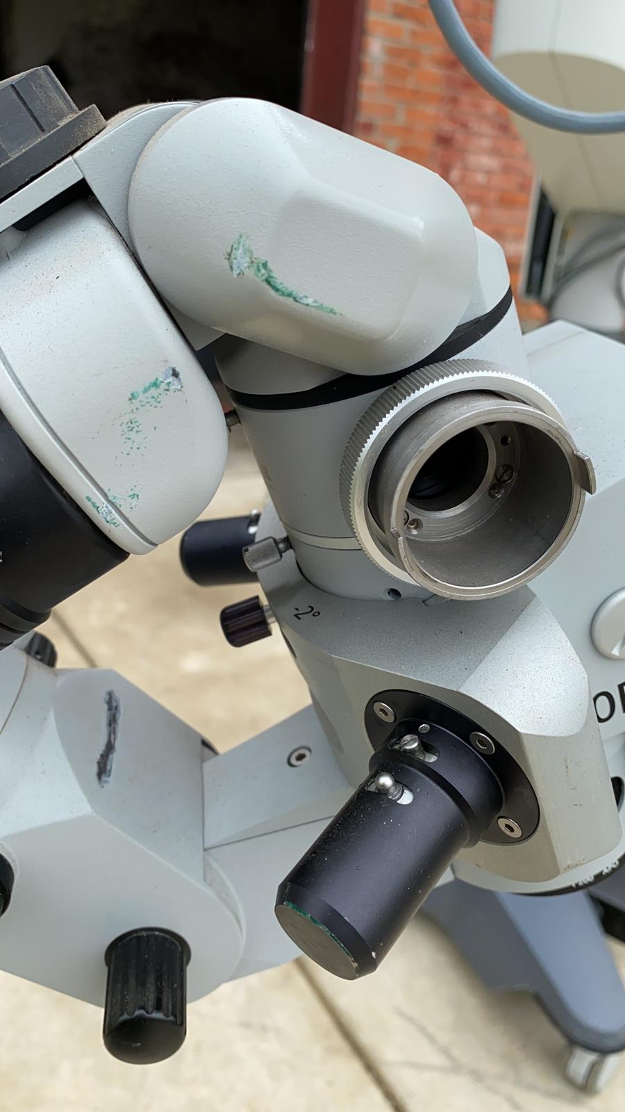 ZEISS UNIVERSAL S8 OPHTHALMOLOGIC MICROSCOPE STAND OPMI MD FOOT REMOTE FREE SHIP