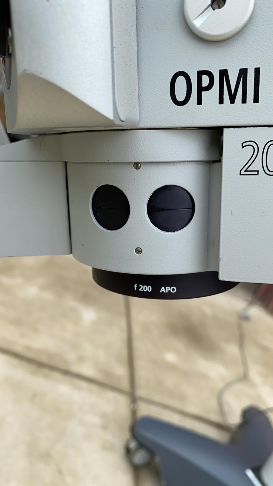 ZEISS UNIVERSAL S8 OPHTHALMOLOGIC MICROSCOPE STAND OPMI MD FOOT REMOTE FREE SHIP