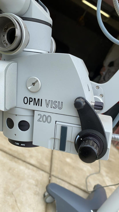 ZEISS UNIVERSAL S8 OPHTHALMOLOGIC MICROSCOPE STAND OPMI MD FOOT REMOTE FREE SHIP