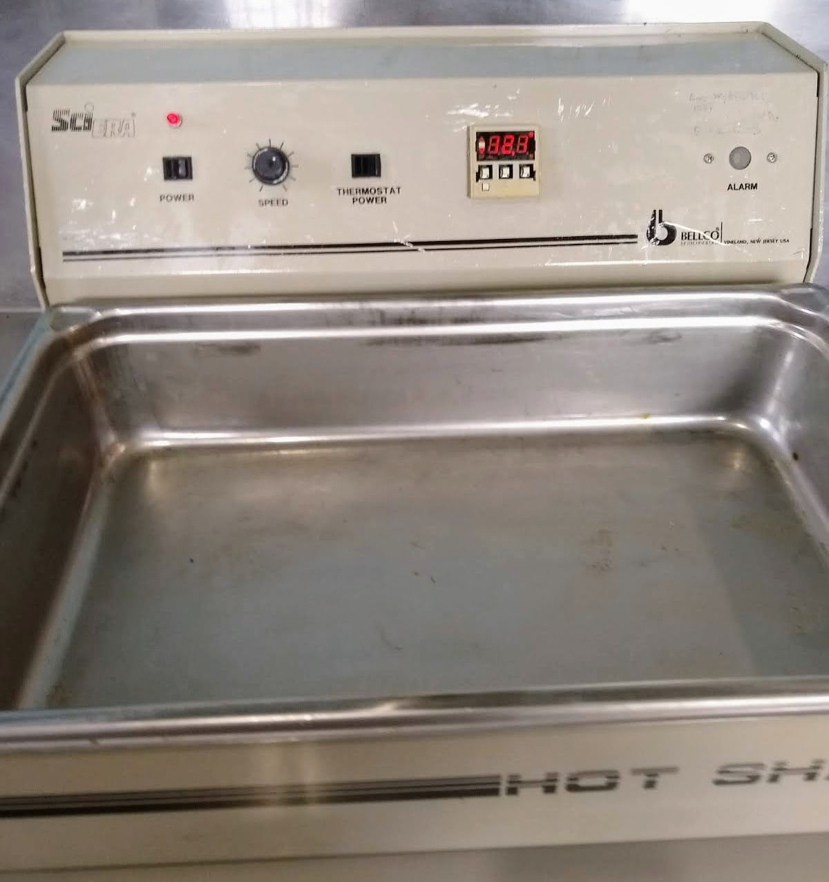 BELLCO Sci-ERA HOT SHAKER 7746-12110 withGABLE COVER 90DAYWARRANTY FREE SHIPPING