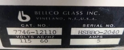 BELLCO Sci-ERA HOT SHAKER 7746-12110 withGABLE COVER 90DAYWARRANTY FREE SHIPPING