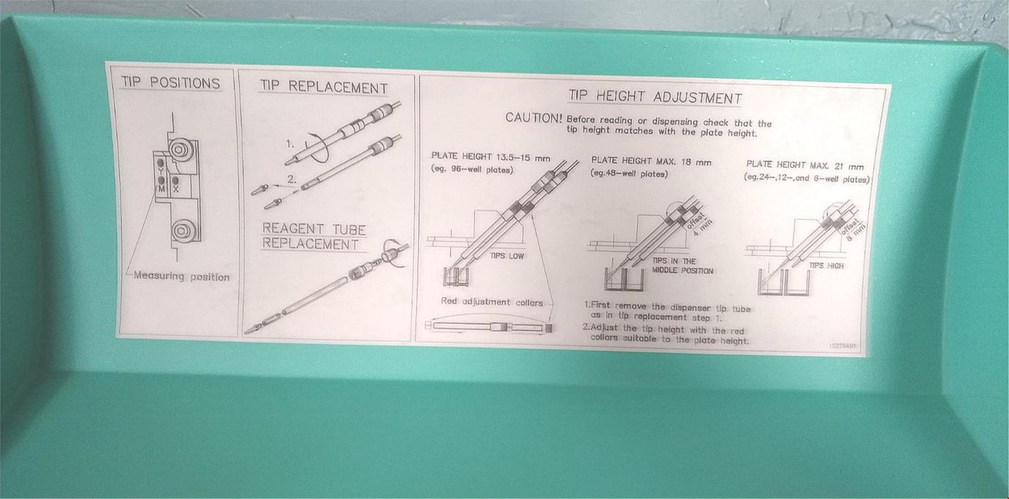 THERMO LAB 374 FLUOROSCAN MICROPLATE FLUOROMETER 100% GUARANTEED WORKIN FREESHIP