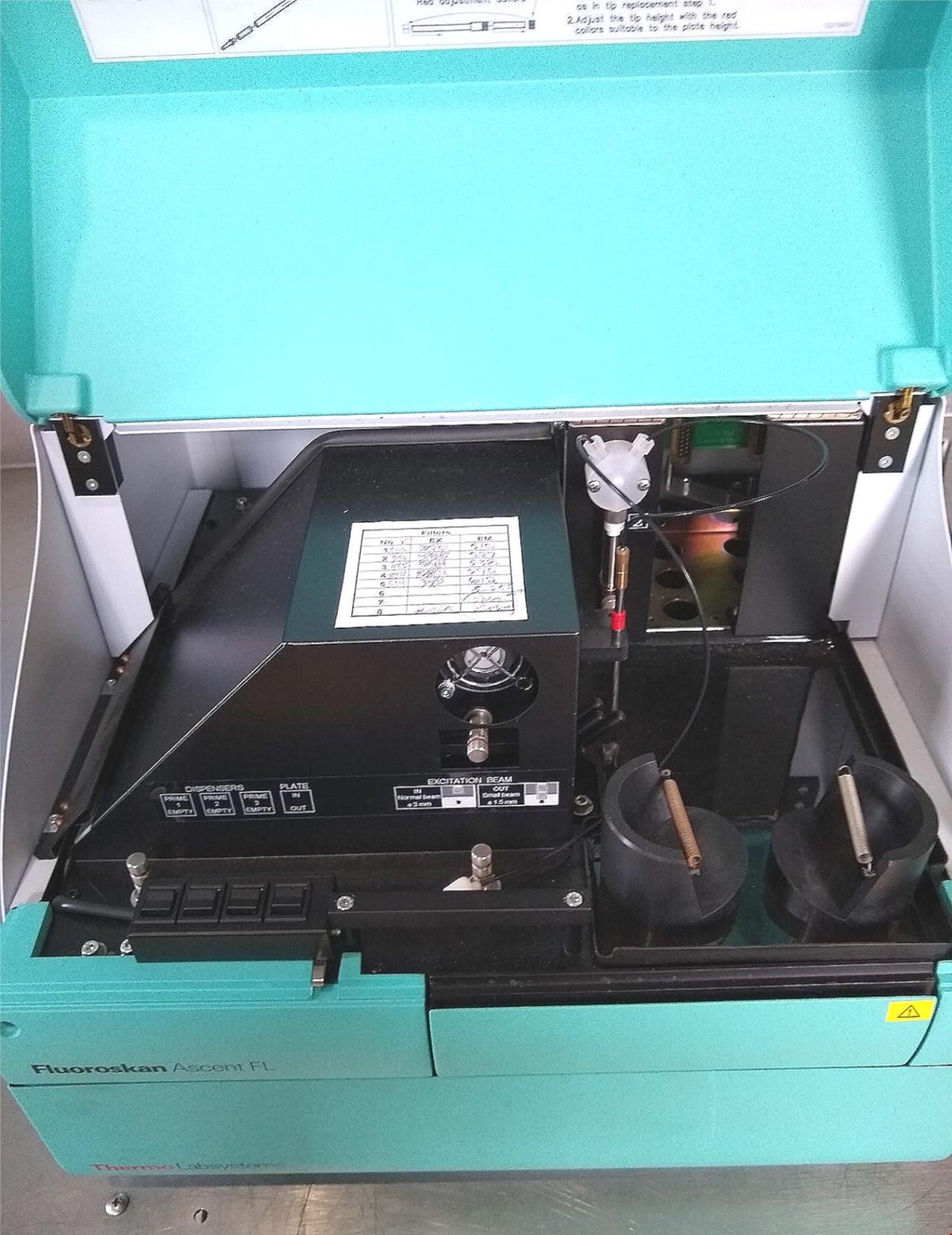 THERMO LAB 374 FLUOROSCAN MICROPLATE FLUOROMETER 100% GUARANTEED WORKIN FREESHIP