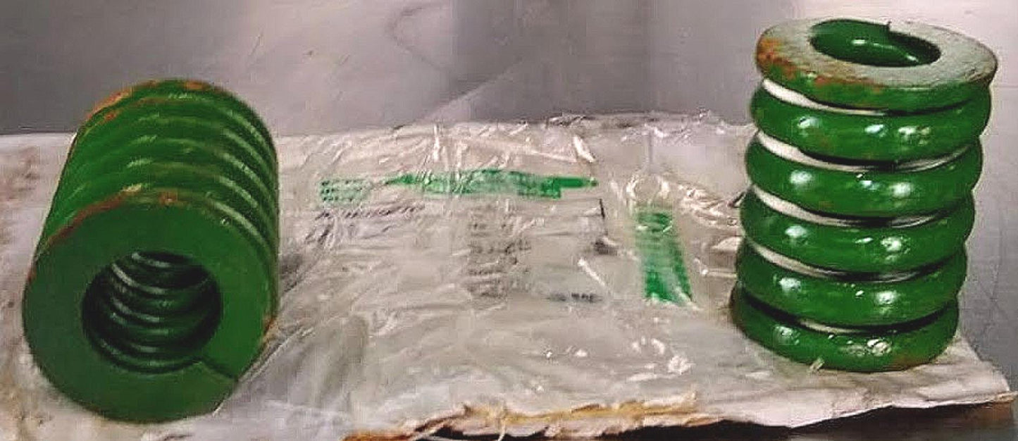 5 Units of RAYMOND 2 x 3" / 50 x 76mm GREEN SPRING COIL DIECO HX 71 FREESHIPPING