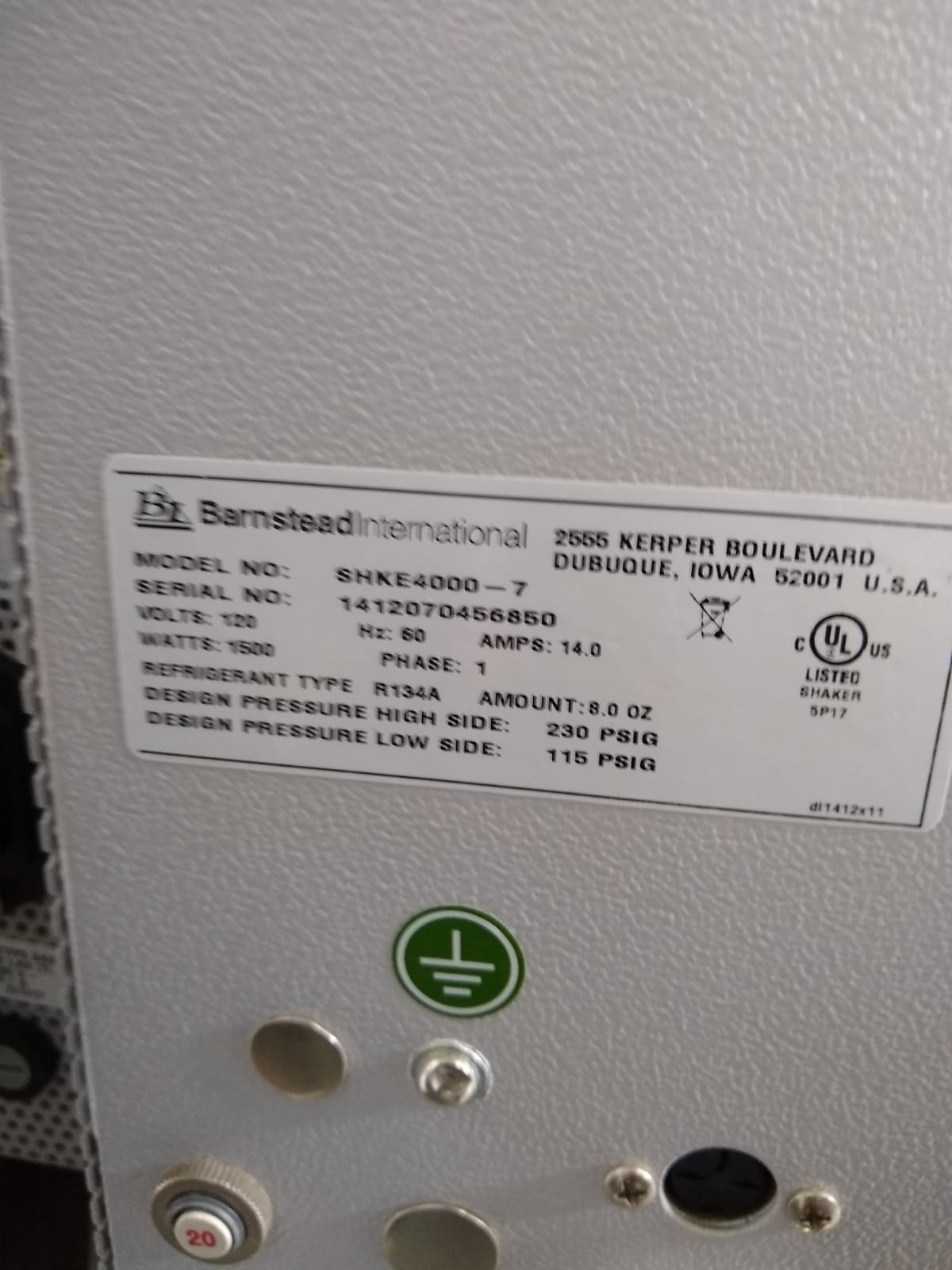 REFURBISHED THERMO BARNST MaxQ4000 REFRIGERAT ORBITAL SHAKE INCUBATOR WATCHVIDEO