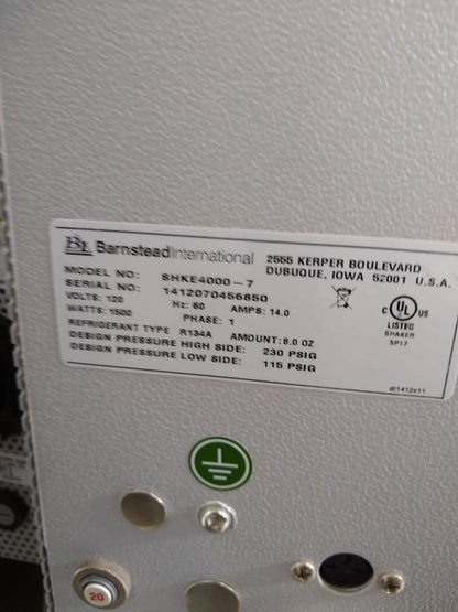 REFURBISHED THERMO BARNST MaxQ4000 REFRIGERAT ORBITAL SHAKE INCUBATOR WATCHVIDEO