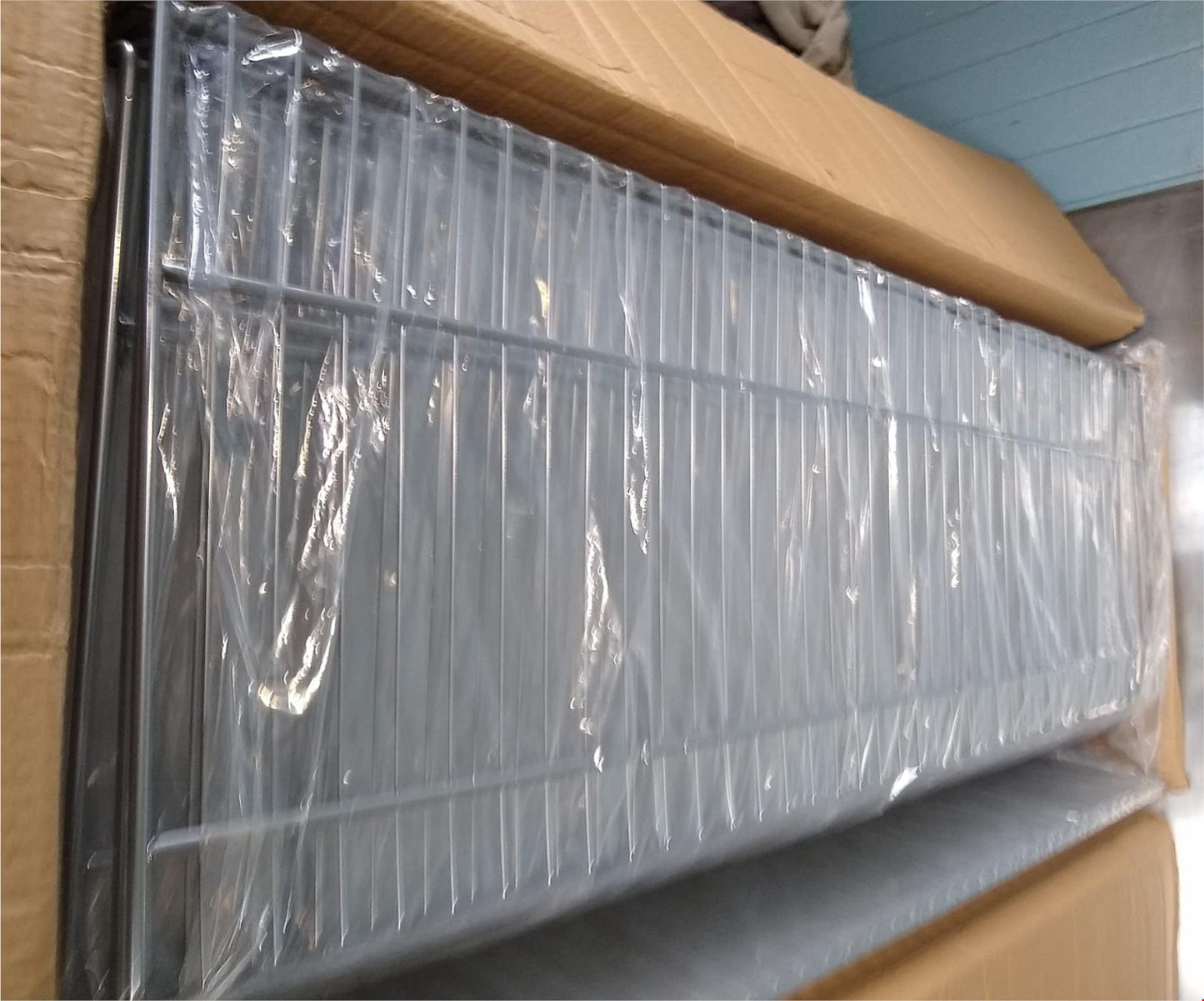 8 UNITS BN GRAND+BENEDICTS OPEN END COMMERCIAL RACK BASKETS - 16inx48in FREESHIP