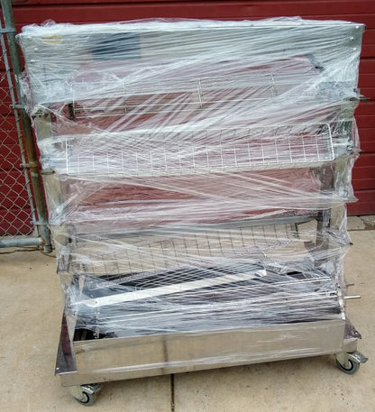 ROTISOL SPIT RACK USA 201375-1400MF for MASTER FLAME 1375 by ROTISSERIE FRANCE