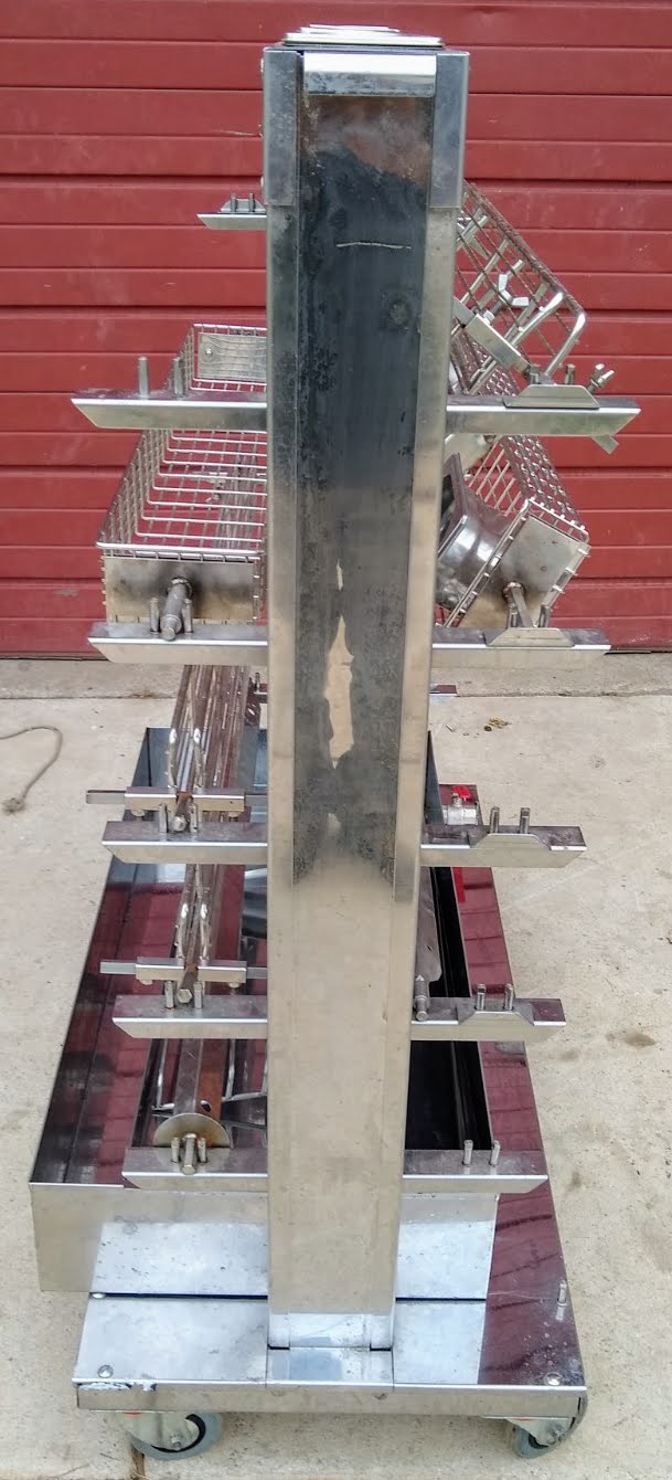 ROTISOL SPIT RACK USA 201375-1400MF for MASTER FLAME 1375 by ROTISSERIE FRANCE