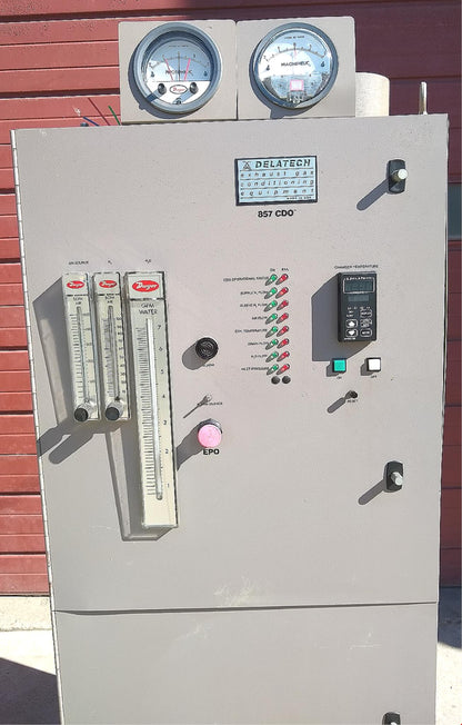 DELATECH® 857V2 VAPOR DEPOSITION CVD EXHAUST GAS SCRUBBER 90DayWarranty FRESHIP