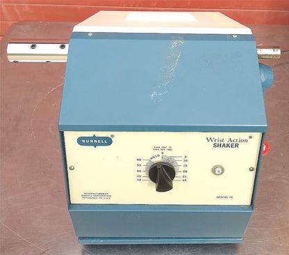 BURRELL MODEL 75 WRIST ACTION LAB SHAKER MIXER STIRRER SIMETHICONE WATCH VIDEO