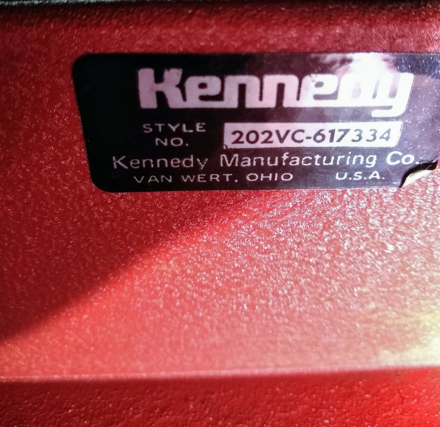 KENNEDY VERSA TOOL CART 20"Widex44"Long 6DRAWERS PLUS EXTRA BOX & SPACE FREESHIP