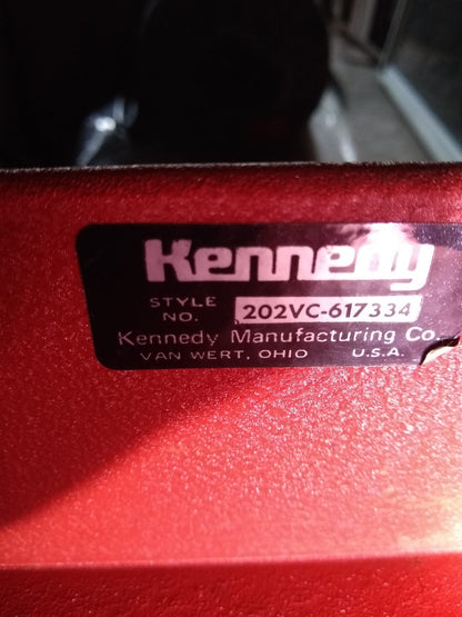 KENNEDY VERSA TOOL CART 20"Widex44"Long 6DRAWERS PLUS EXTRA BOX & SPACE FREESHIP