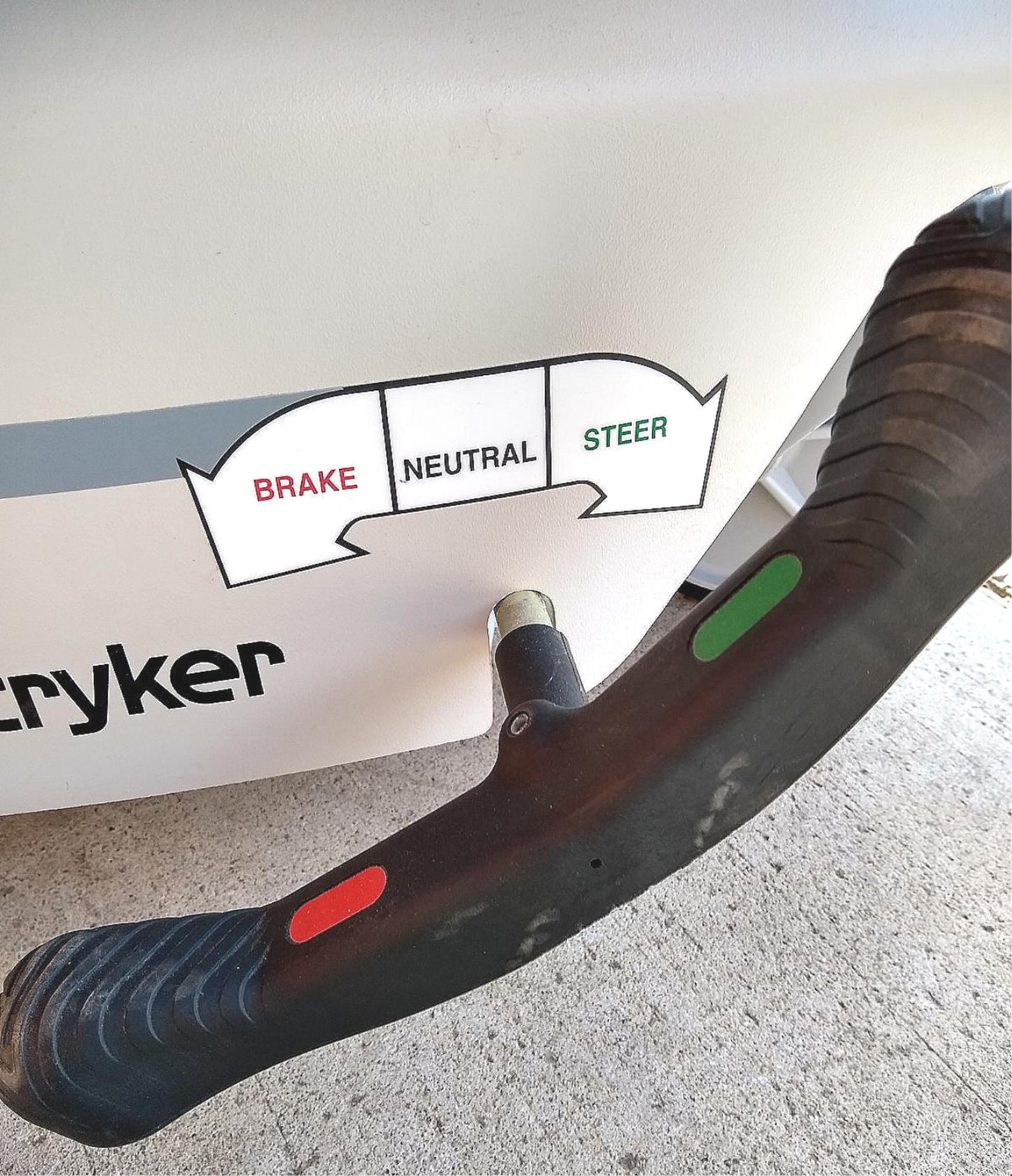 STRYKER ST104 (0735) HOSPITAL EMERGENCY TRANSPORT GURNEY STRETCHER - FREE SHIP