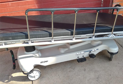 STRYKER ST104 (0735) HOSPITAL EMERGENCY TRANSPORT GURNEY STRETCHER - FREE SHIP