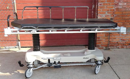 STRYKER ST104 (0735) HOSPITAL EMERGENCY TRANSPORT GURNEY STRETCHER - FREE SHIP