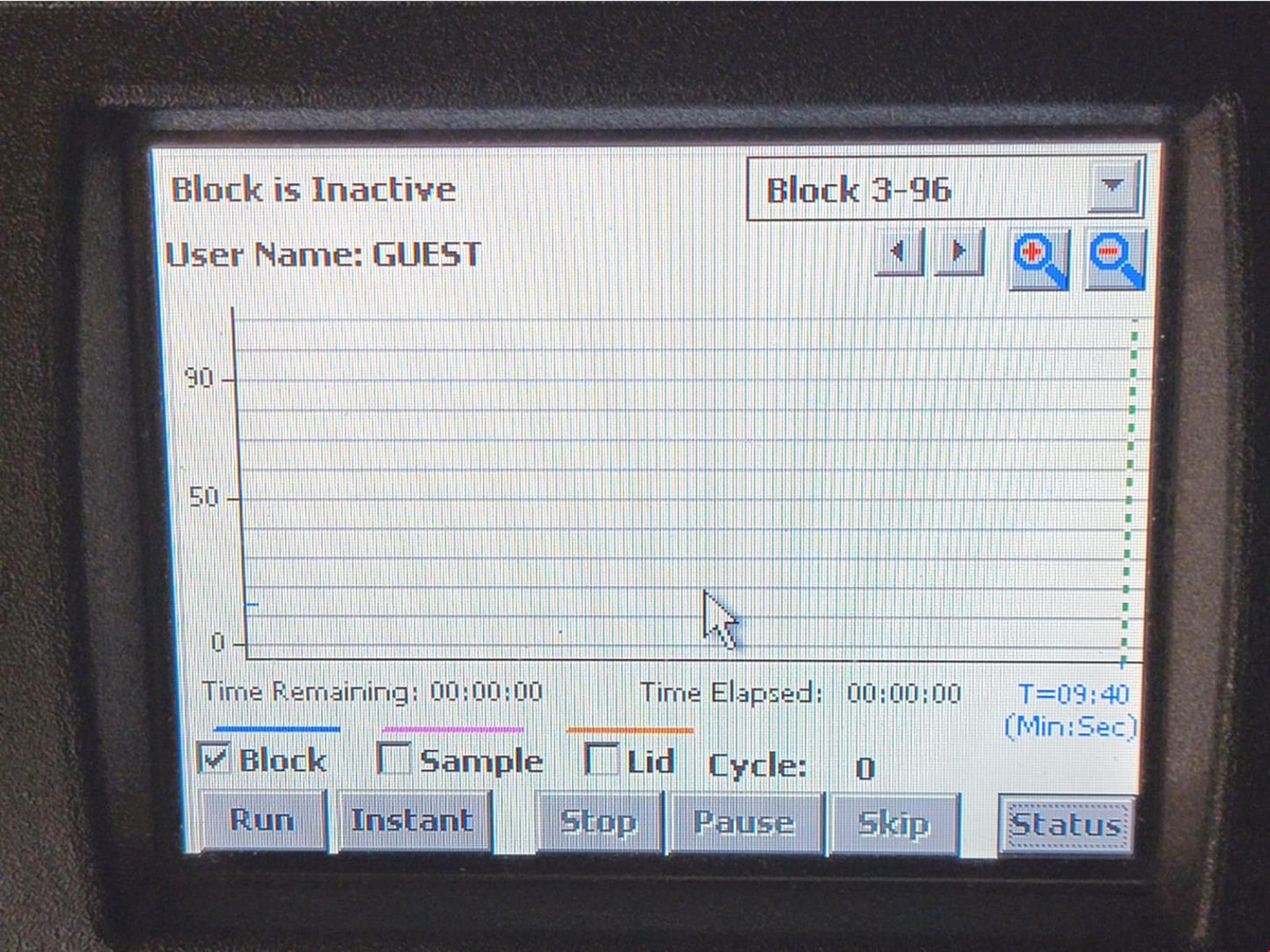 FOR PARTS PTC240 BIORAD TETRAD-2 PELTIER PROGRAMMABLE THERMAL CYCLER WELL HOT