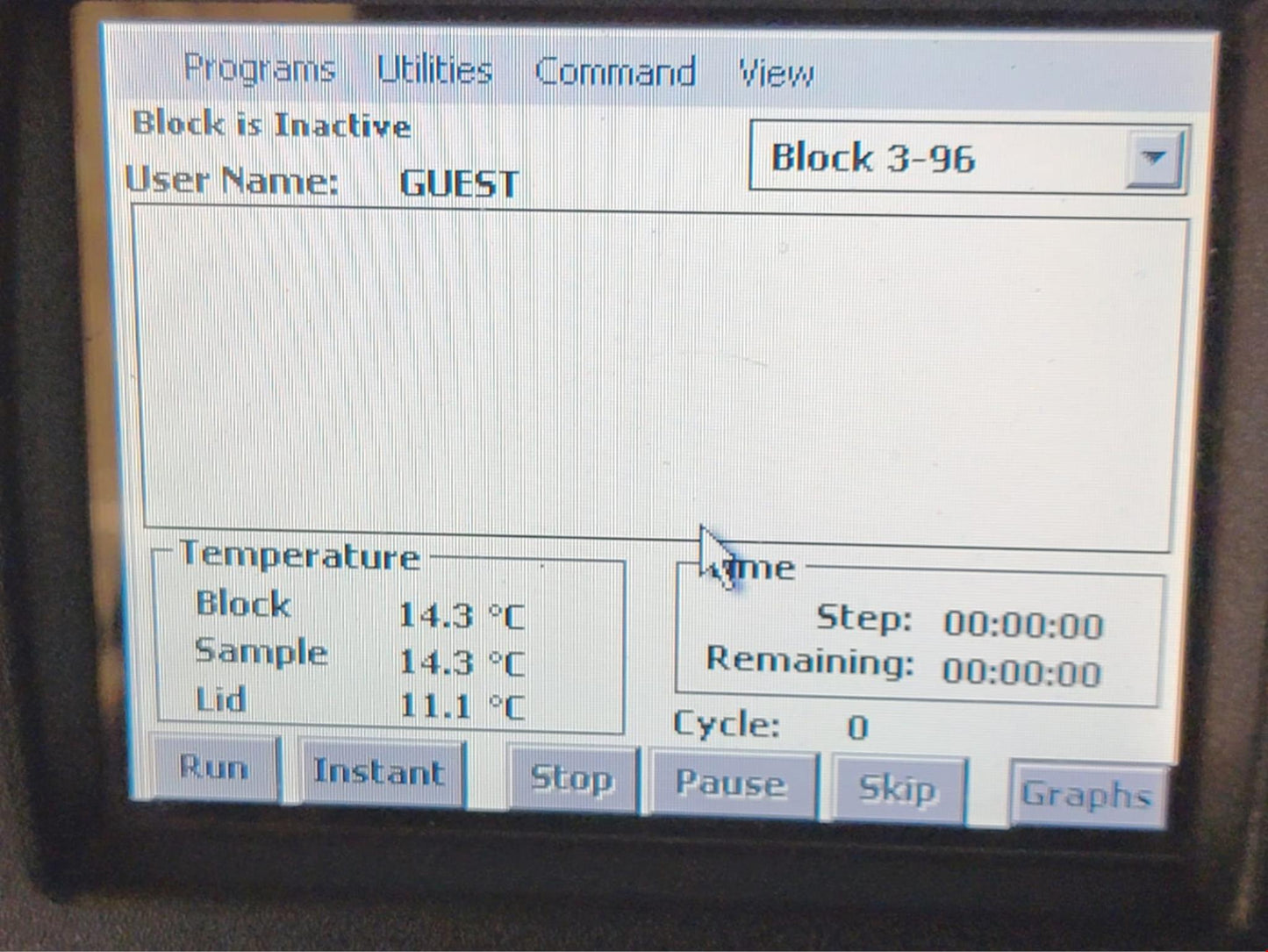FOR PARTS PTC240 BIORAD TETRAD-2 PELTIER PROGRAMMABLE THERMAL CYCLER WELL HOT