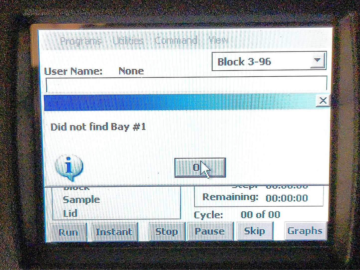 FOR PARTS PTC240 BIORAD TETRAD-2 PELTIER PROGRAMMABLE THERMAL CYCLER WELL HOT