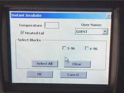 FOR PARTS PTC240 BIORAD TETRAD-2 PELTIER PROGRAMMABLE THERMAL CYCLER WELL HOT