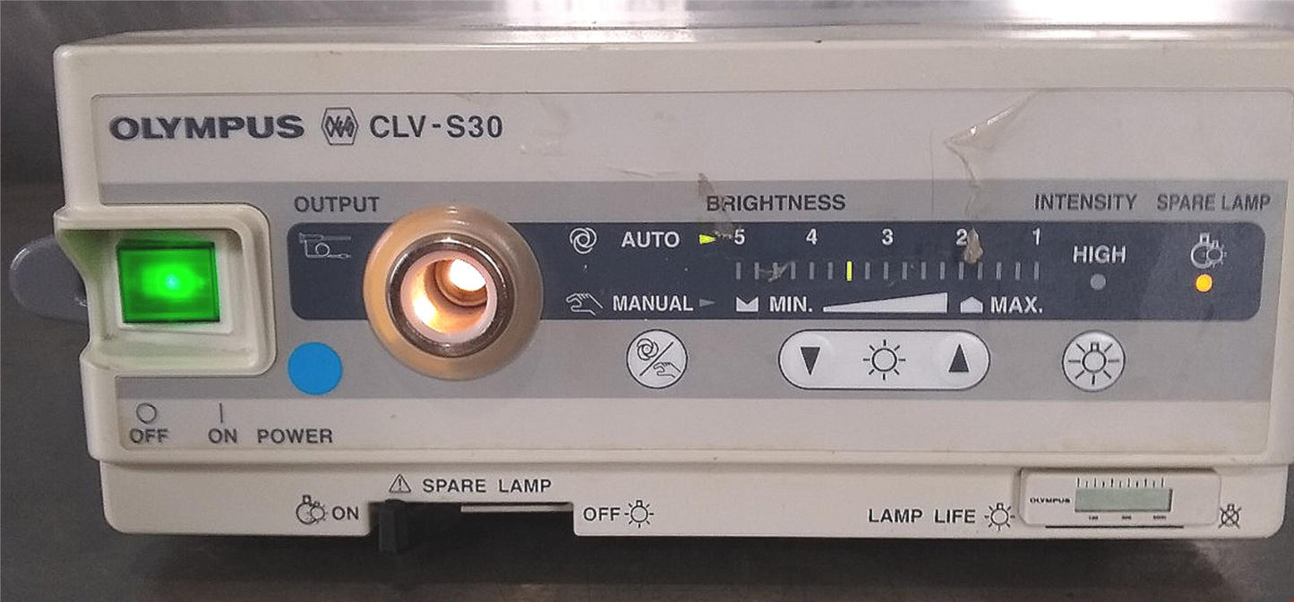 OLYMPUS CLV-S30 LAPAROSCOPY LIGHT SOURCE Endoscopy Video Halogen Lamp FREE SHIP